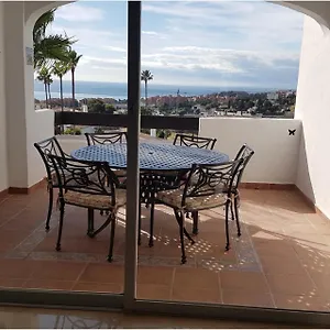 Modern Duquesa 2 Bed Outstanding View Of Sea Golf Apartamento Manilva